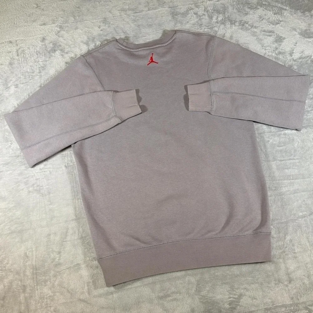 Jordan Jumpman Graphic Crewneck Sweatshirt |‎ Grey | Medium